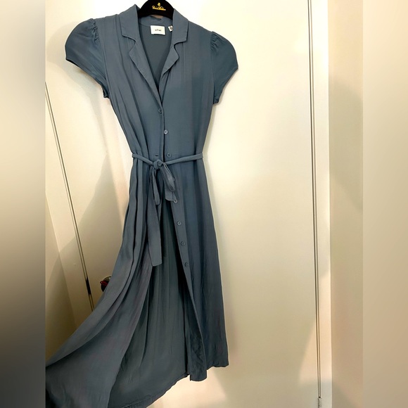 Aritzia Wilfred Midi Shirt Dress - Size XS - Picture 2 of 4
